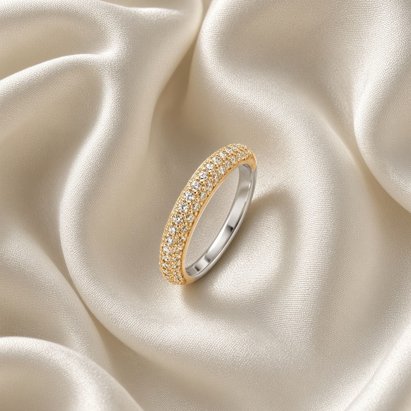 Pave Stackable Ring