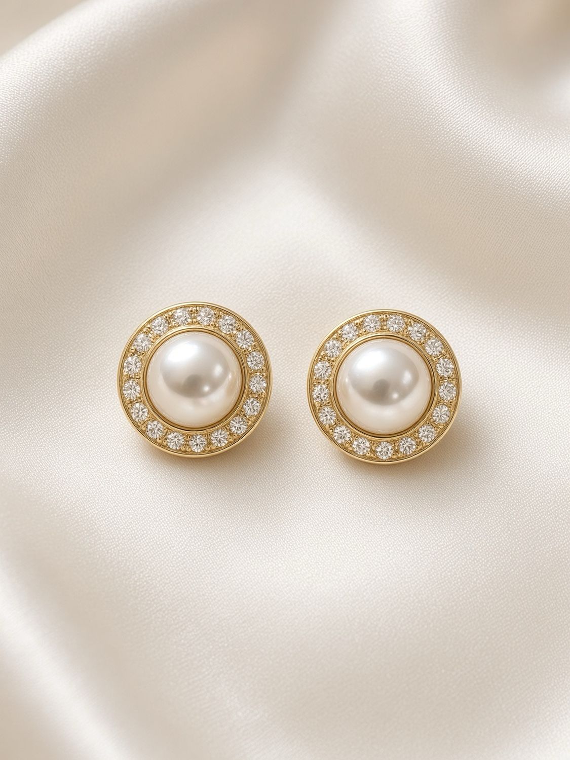 Mabé Pearl Earrings