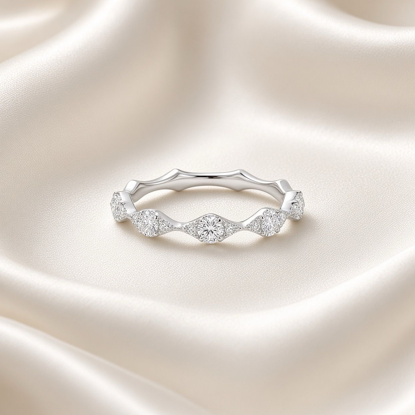 Diamond Stackable Ring