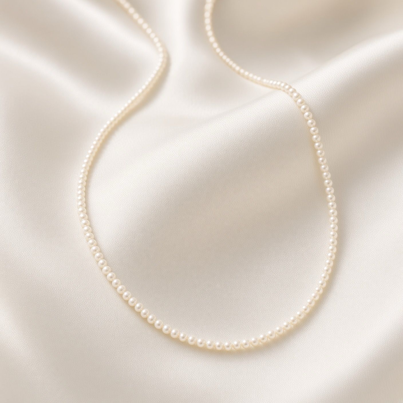 14K Y/G Adjustable Cultured Pearl Strand, P: 4mm