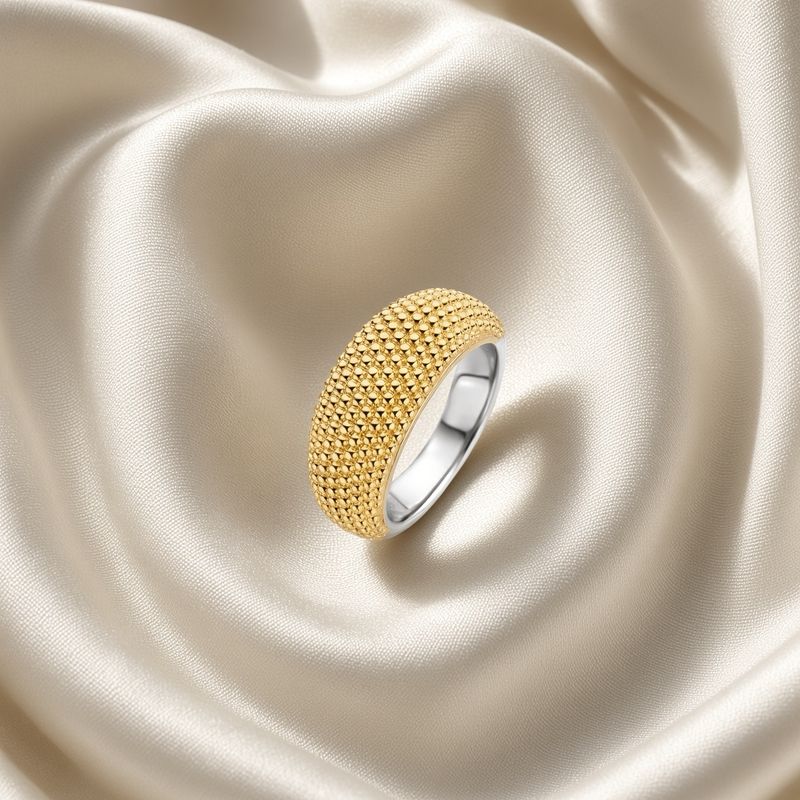Beaded Dome Ring