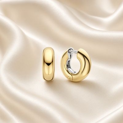 7909SY- Chunky Yellow Hoops