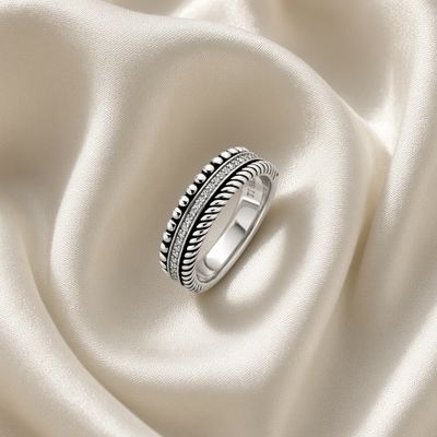 Triple Layered Structure Ring