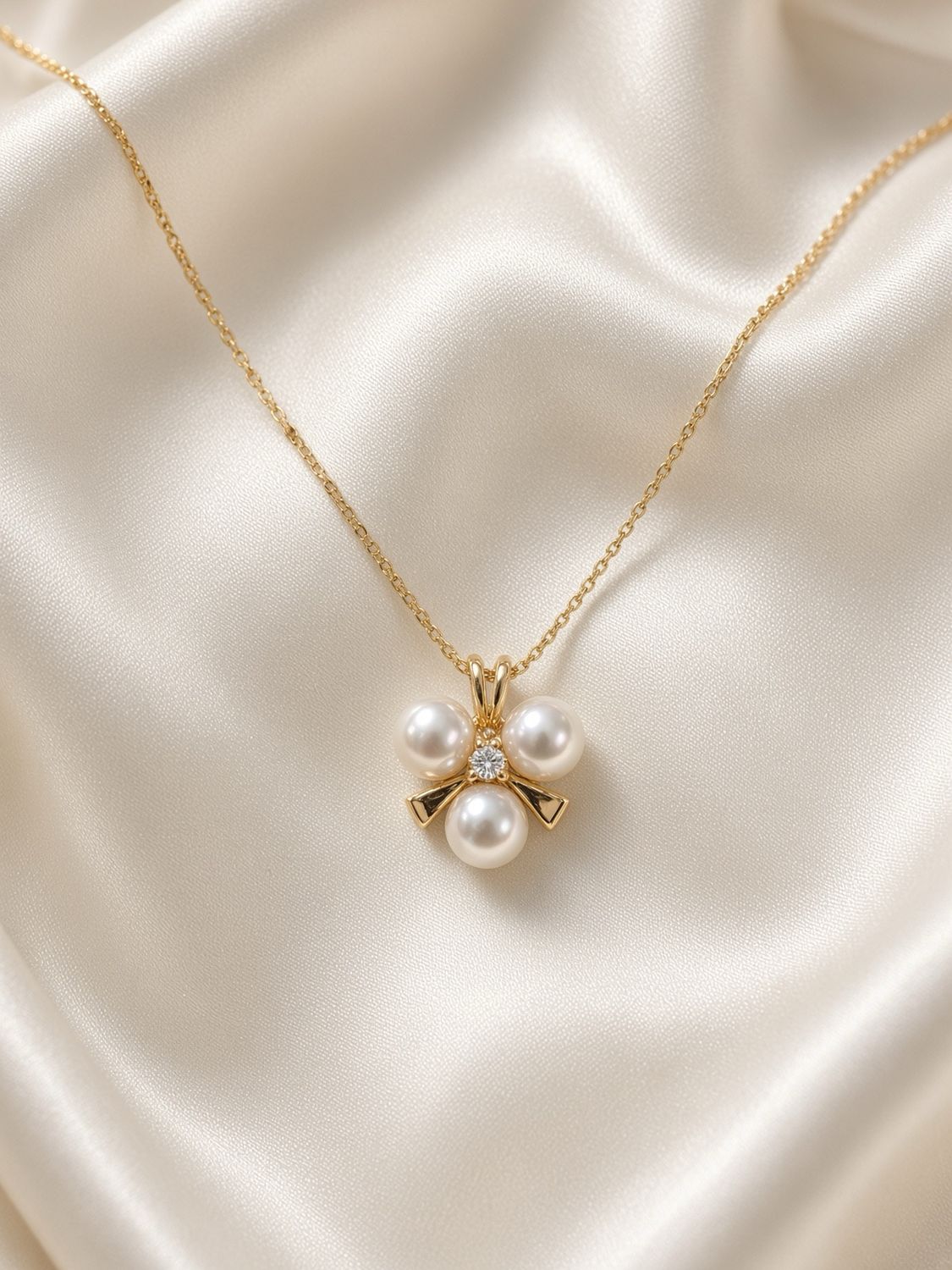 Pearl Trio Necklace