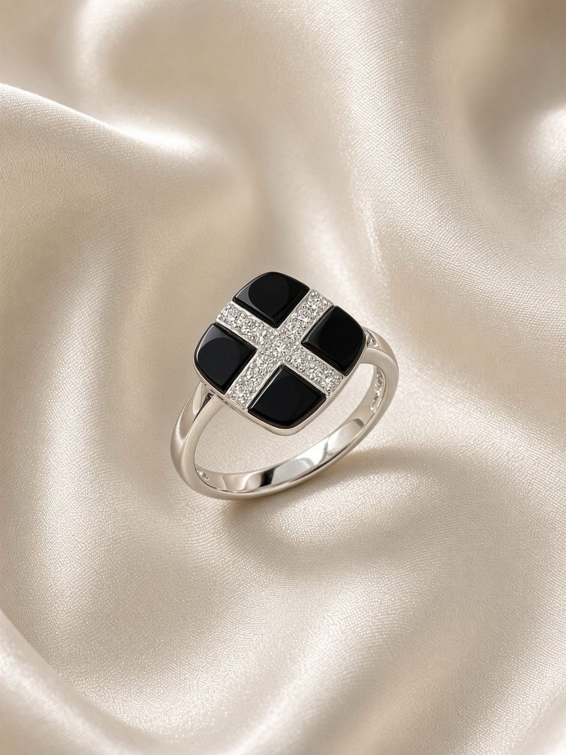 Art Deco Onyx Ring