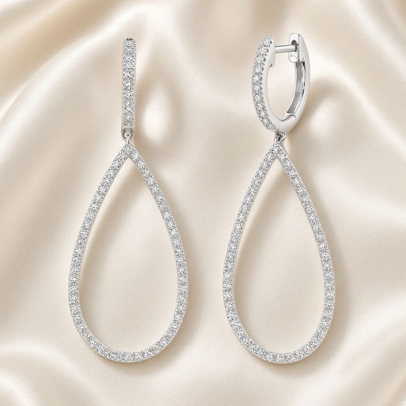 Teardrop Dangle Earrings