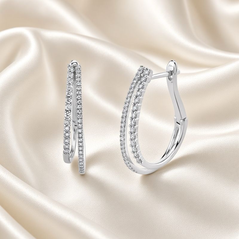 Double-Hoop Earrings