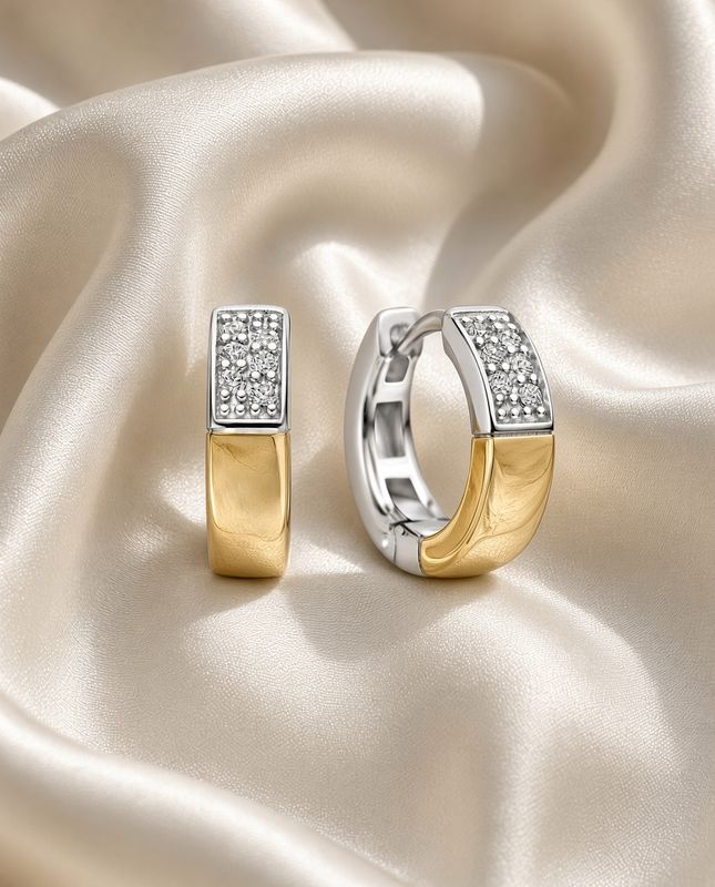 Contrast Zirconia Hoops