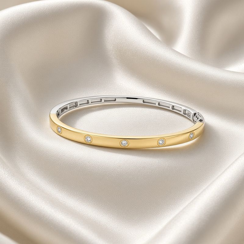 Classic Zirconia Bangle