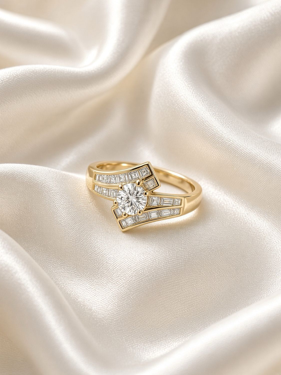 Baguette Diamond Fashion Ring