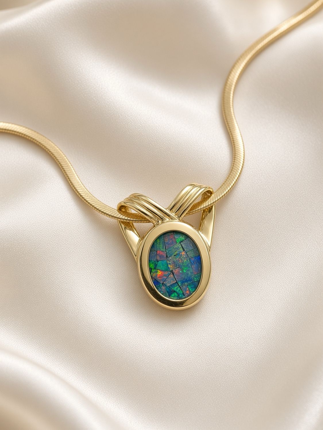 Triplet Opal Pendant