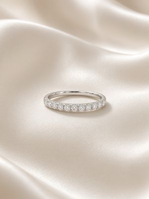 Diamond Half Eternity Ring