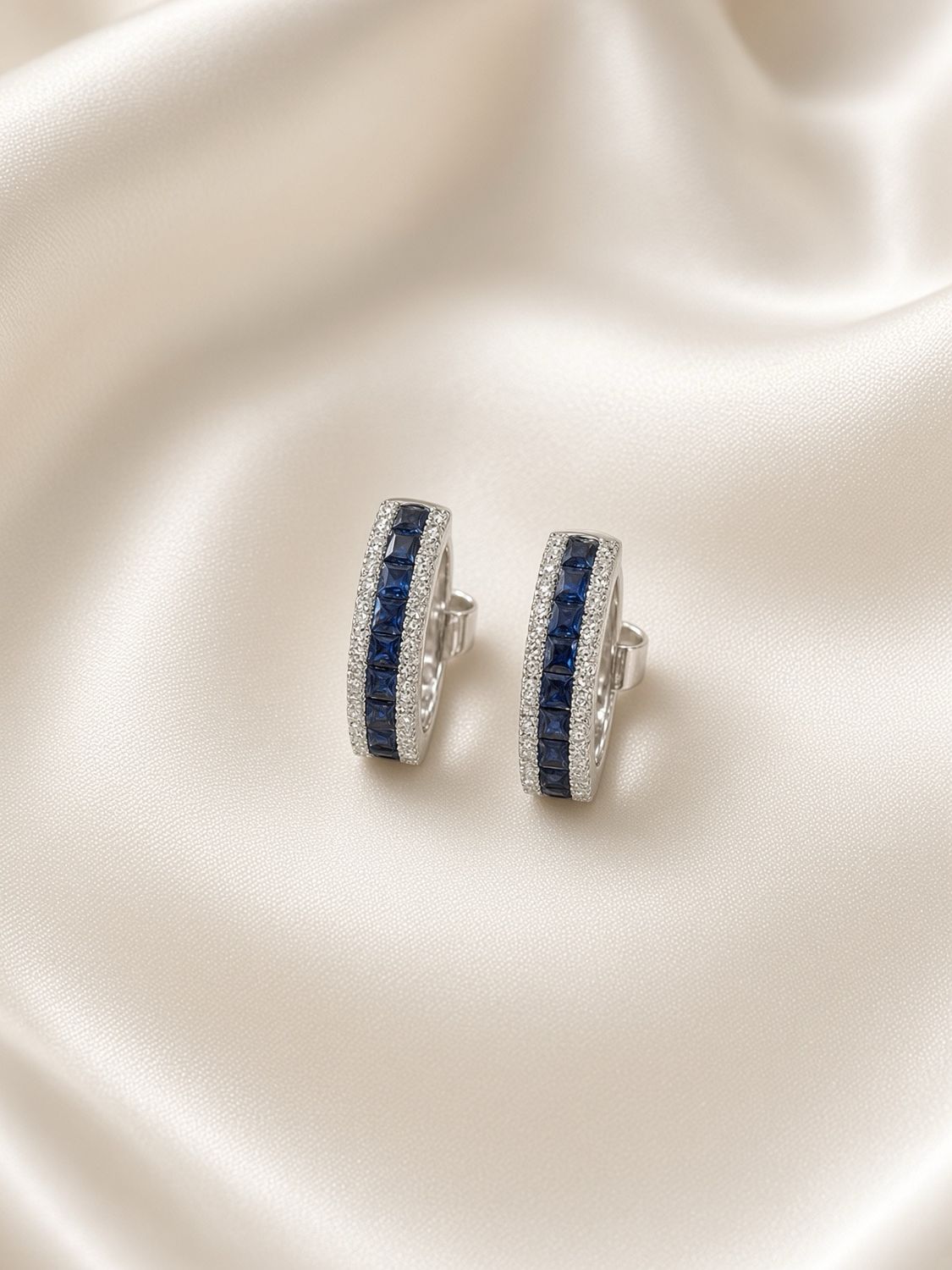 Sapphire Channel Hoops