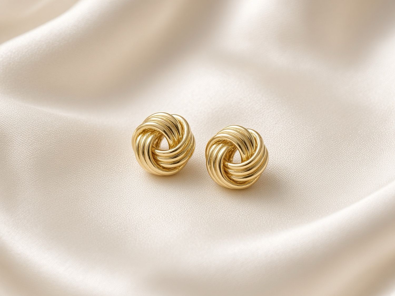 Knot Stud Earrings