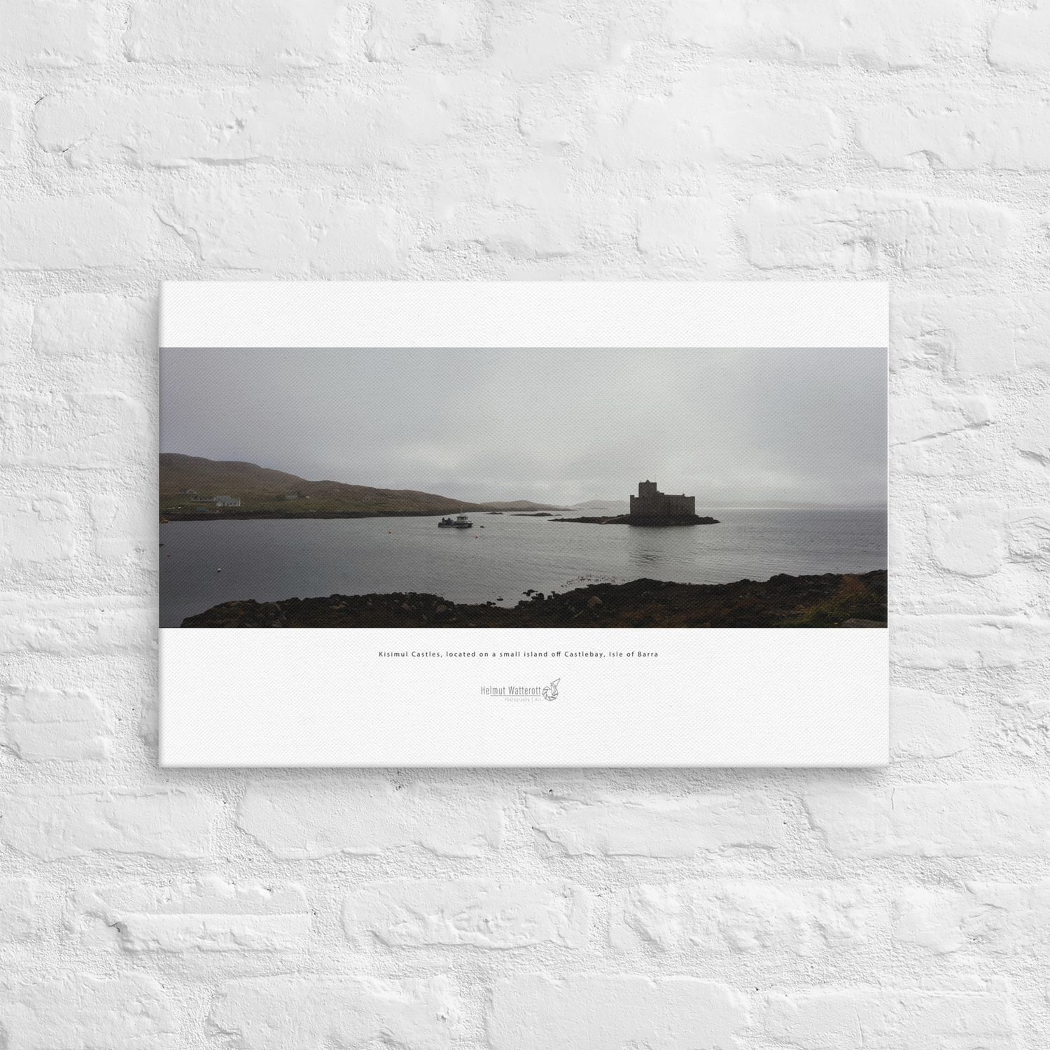 Kisimul Castle at Castlebay, Isle of Barra on Canvas