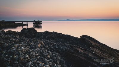 Portencross pier 4K 16/9 digital wallpaper