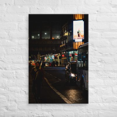 Glasgow Central Station Overpass Wall Art Canvas Print