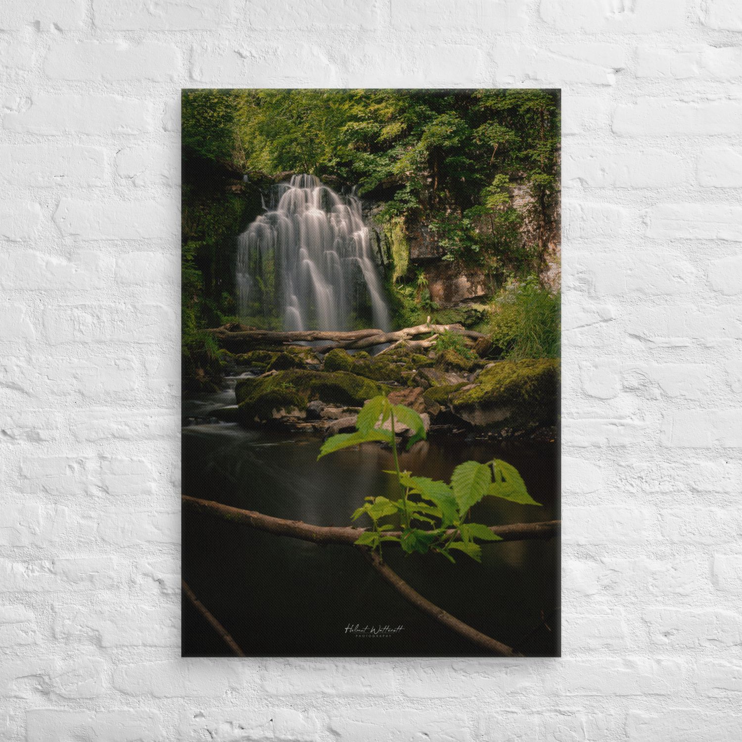 Lynn Falls North Ayrshire Scotland wall art Canvas Print