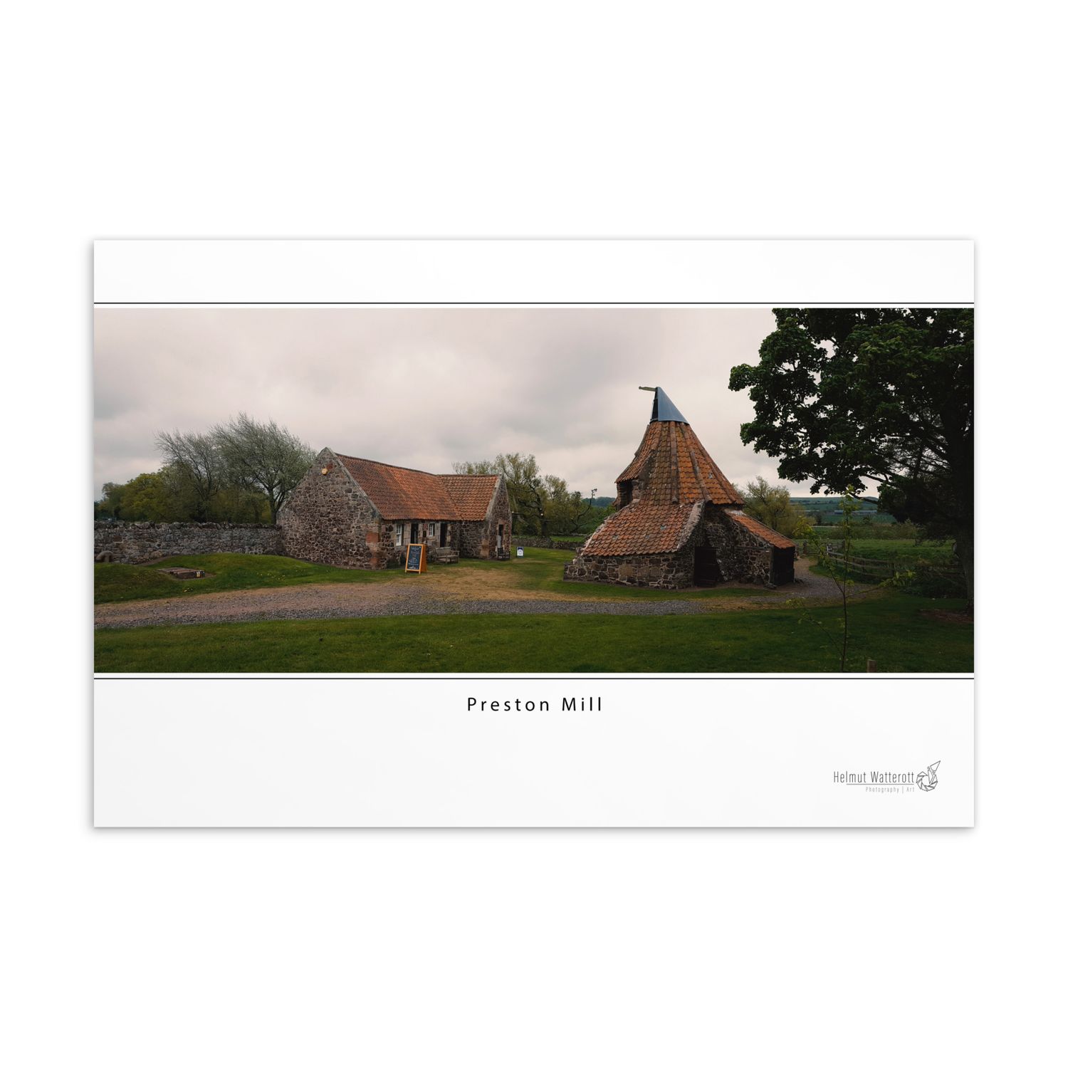 Preston Mill Outlander Filming Location Standard Postcard Print