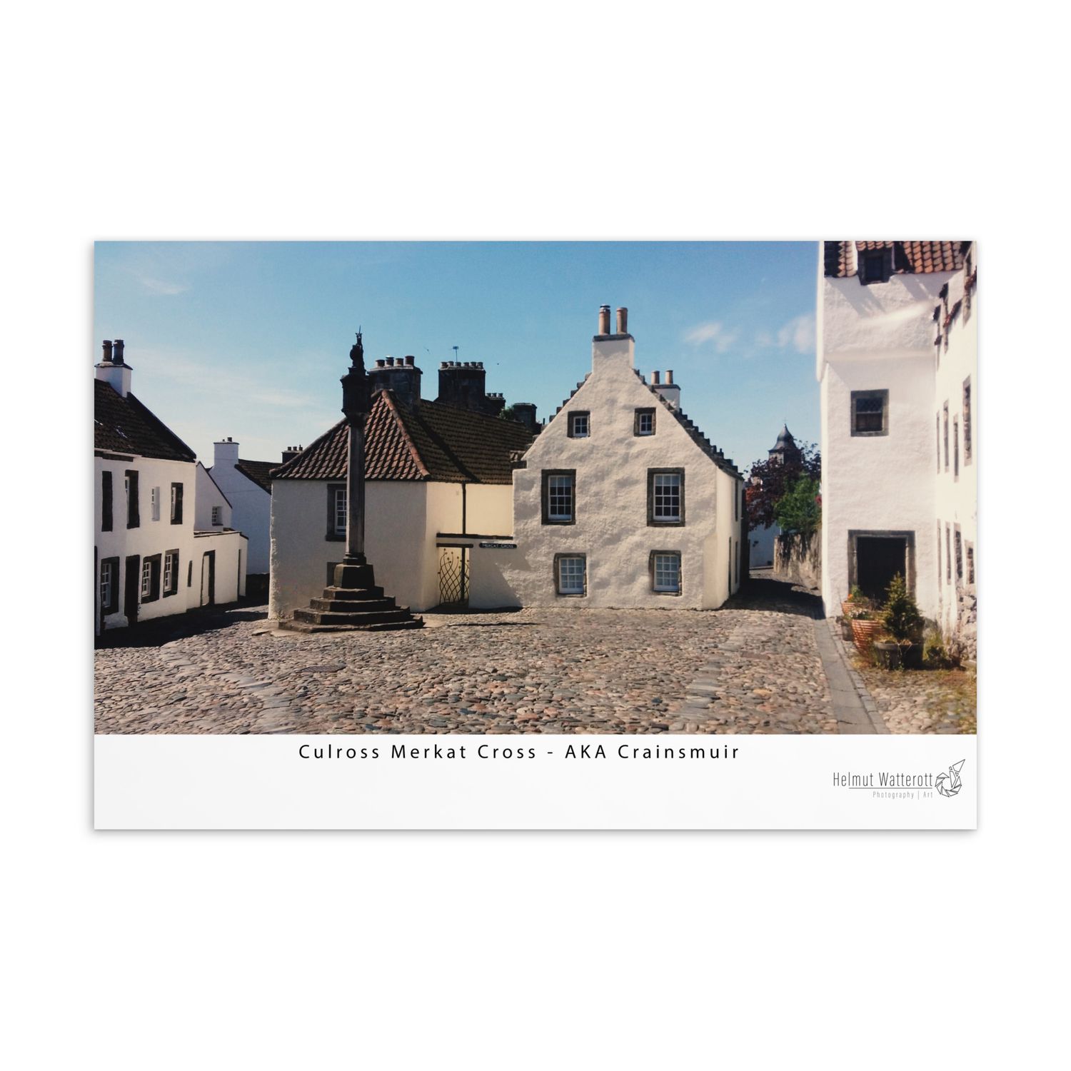 Culross AKA Crainsmuir Outlander Filming Location Standard Postcard Print