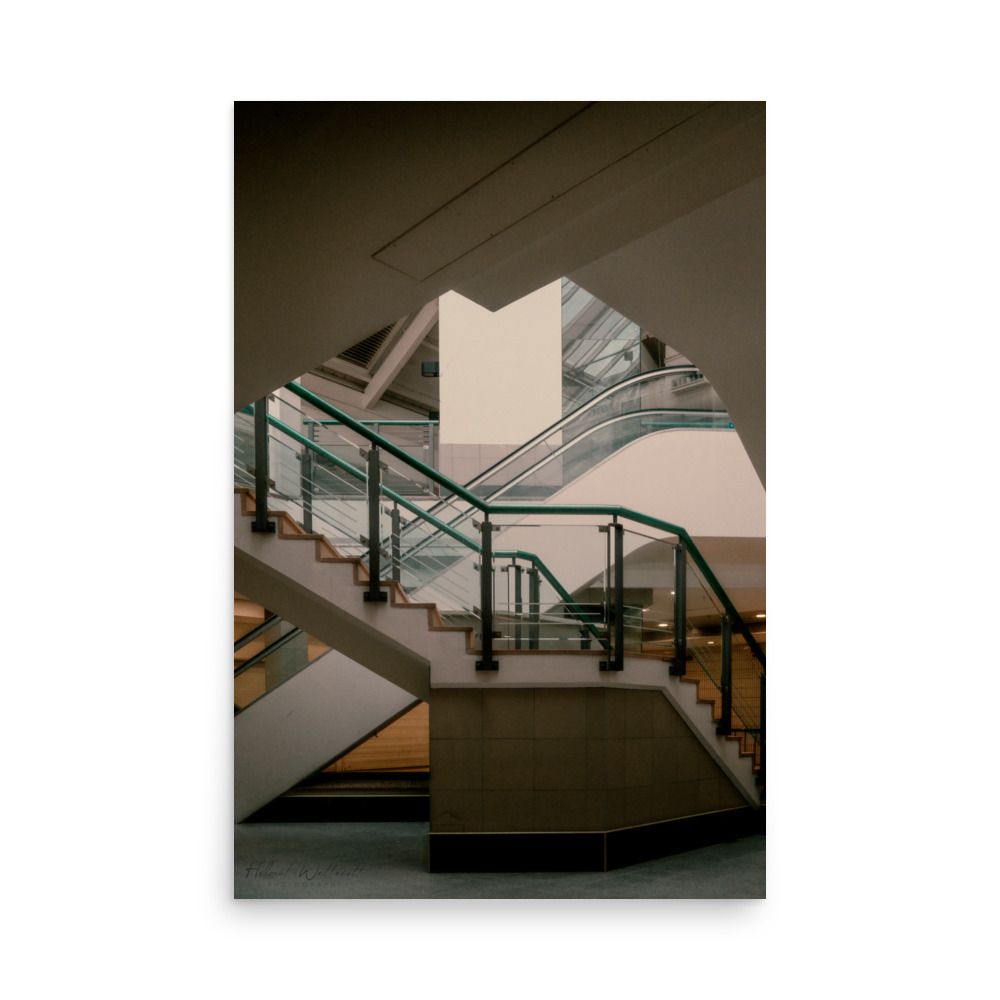 Staircase Wall Art Photo Poster Print