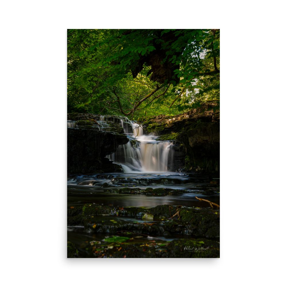 Lynn Falls North Ayrshire long exposure wall art photo paper poster print