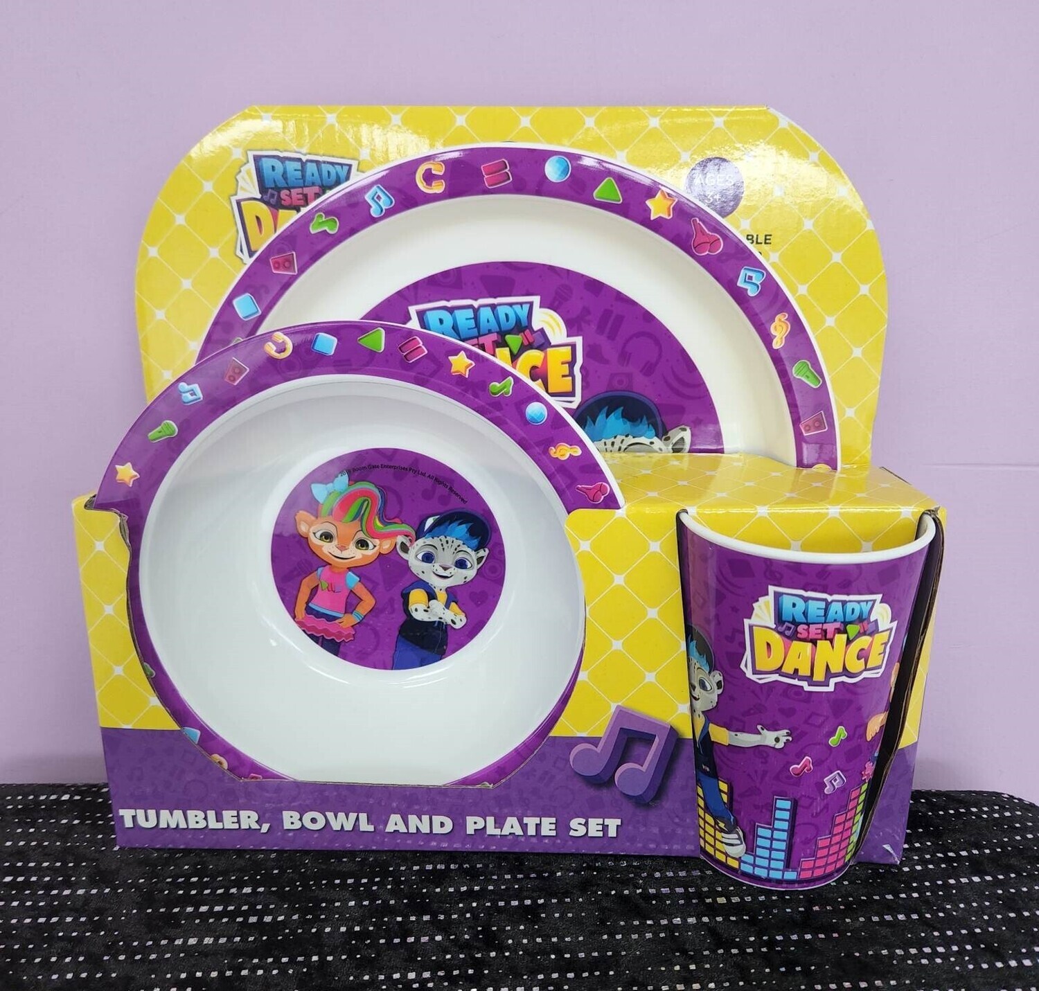 Ready Set Cup, Plate and Bowl Set