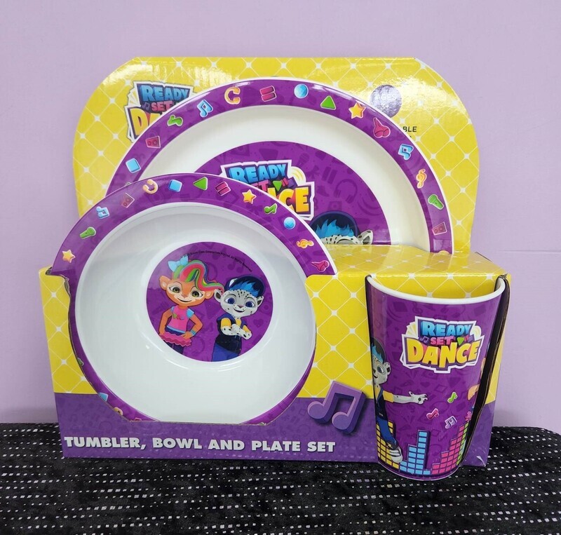 Ready Set Cup, Plate and Bowl Set