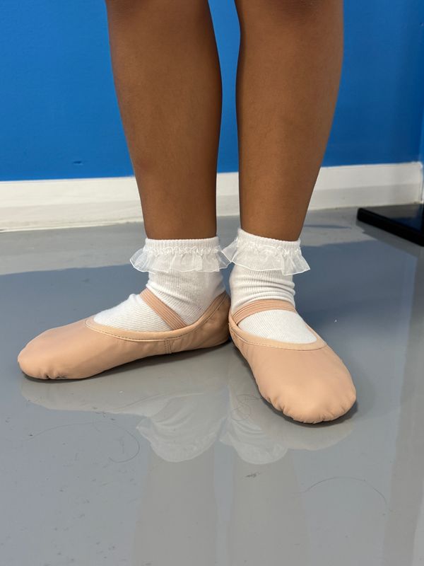 Leather Ballet Shoes - Child