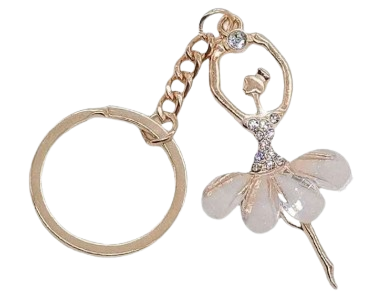 Ballerina Keyring