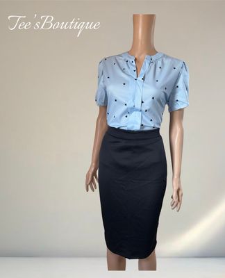 Heart Print Blouse