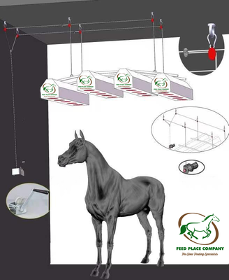 Original HORSEFEED BOX RED THERAPY -  Profi Pferdesolarium