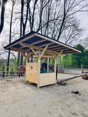 3-seitig Zeitgesteuerte Heuraufen