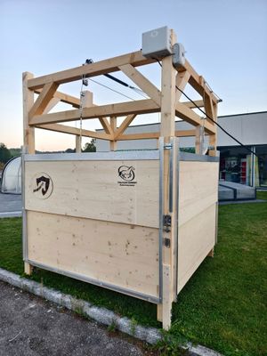 4-seitig Zeitgesteuerte Heuraufen