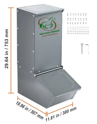 Original HORSEFEED BOX FUTTERDEPOT STEEL ONE