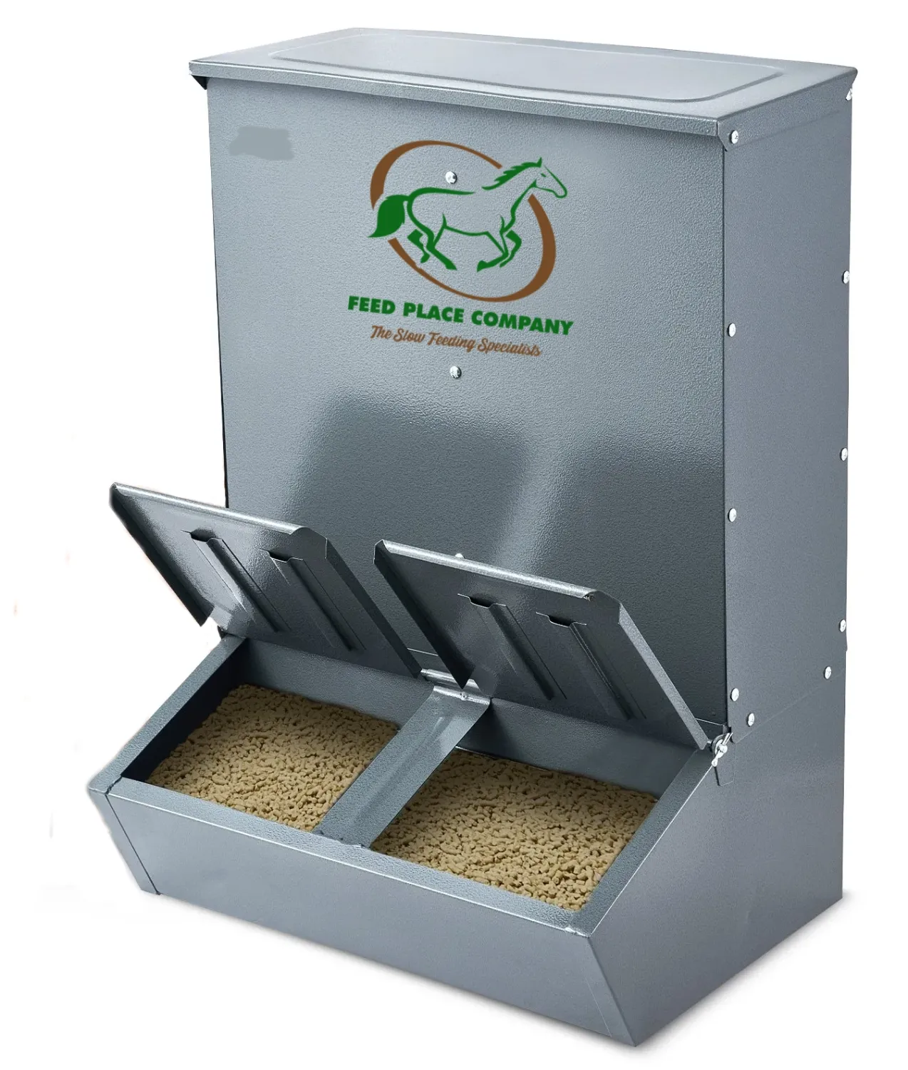 Original HORSEFEED BOX FUTTERDEPOT STEEL DUPLO