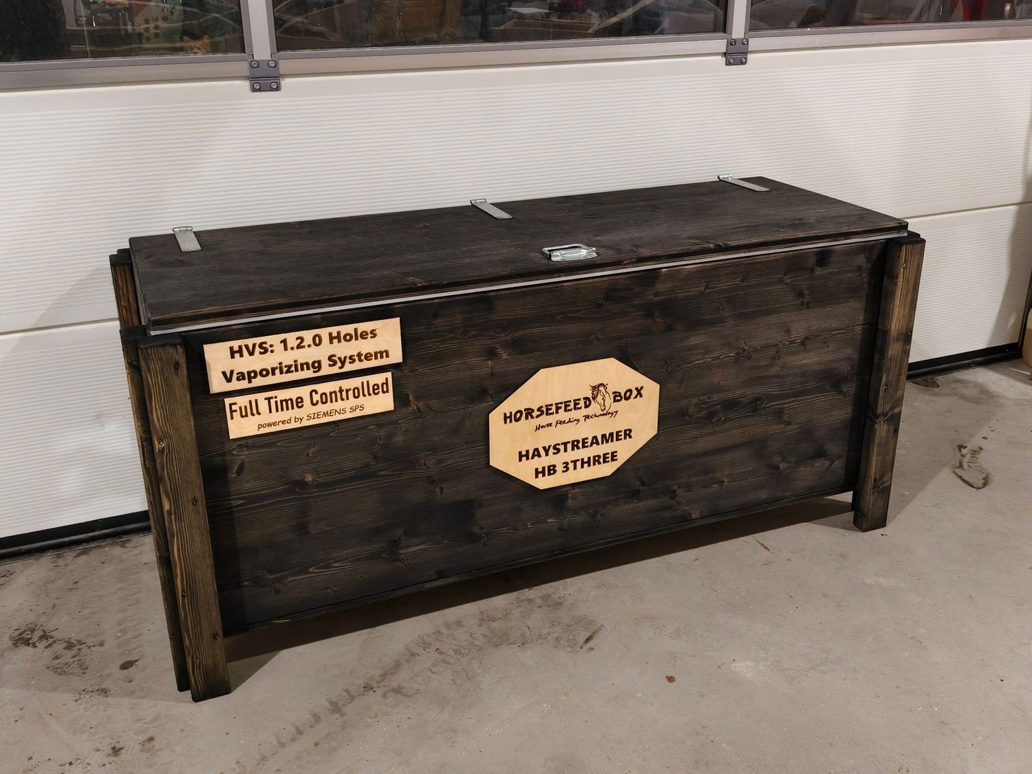 Original HORSEFEED BOX HEUBEDAMPFER HB 3THREE