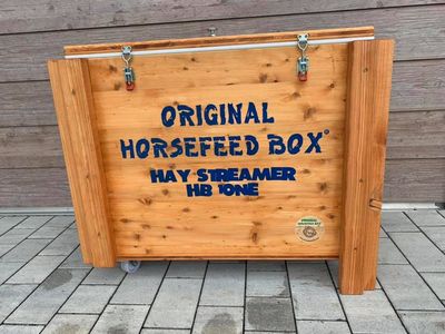 Original HORSEFEED BOX HEUBEDAMPFER HB 3THREE, 24-28kg