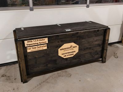 Original HORSEFEED BOX HEUBEDAMPFER HB 3THREE