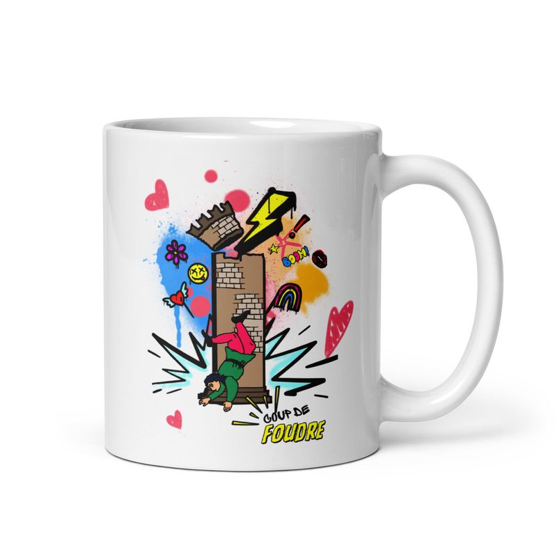 Mug &quot;Coup de foudre&quot;