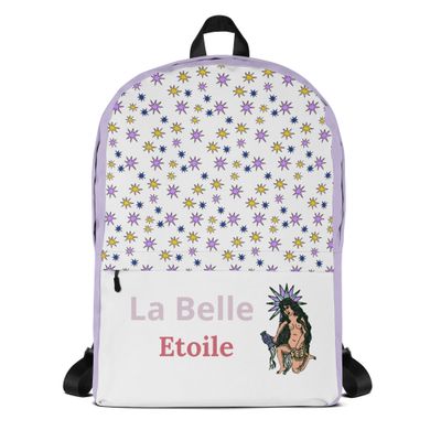 Sac à dos &quot;La belle étoile&quot;