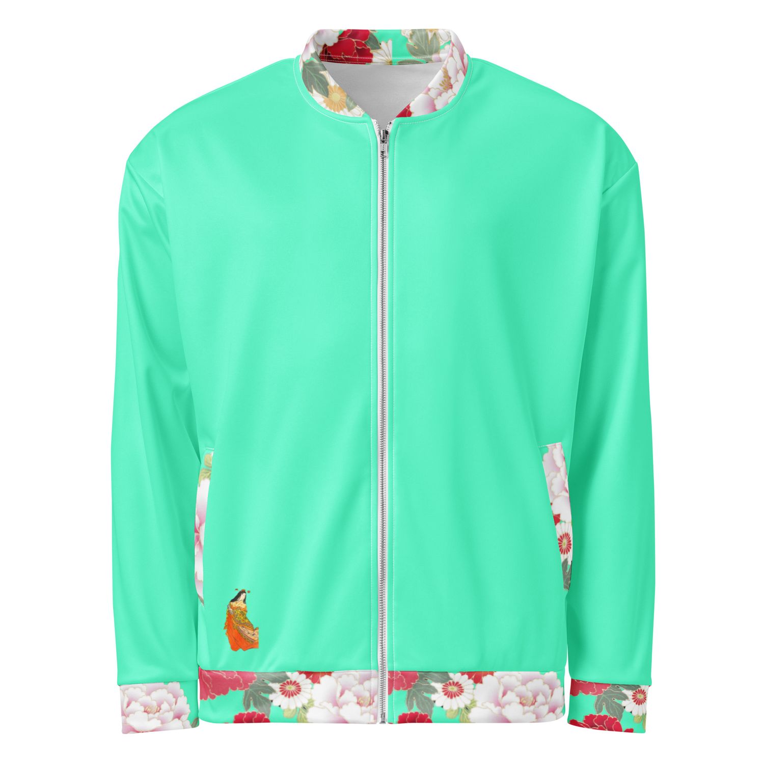 Veste Ukyoé Tarot fleurs