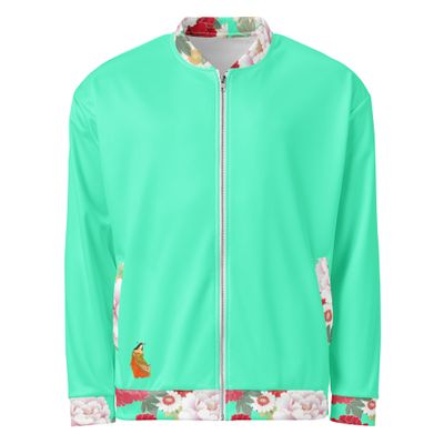 Veste Ukyoé Tarot fleurs