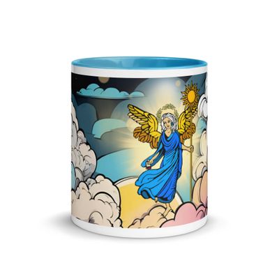 Mug &quot;Ange tutélaire&quot; décor céleste