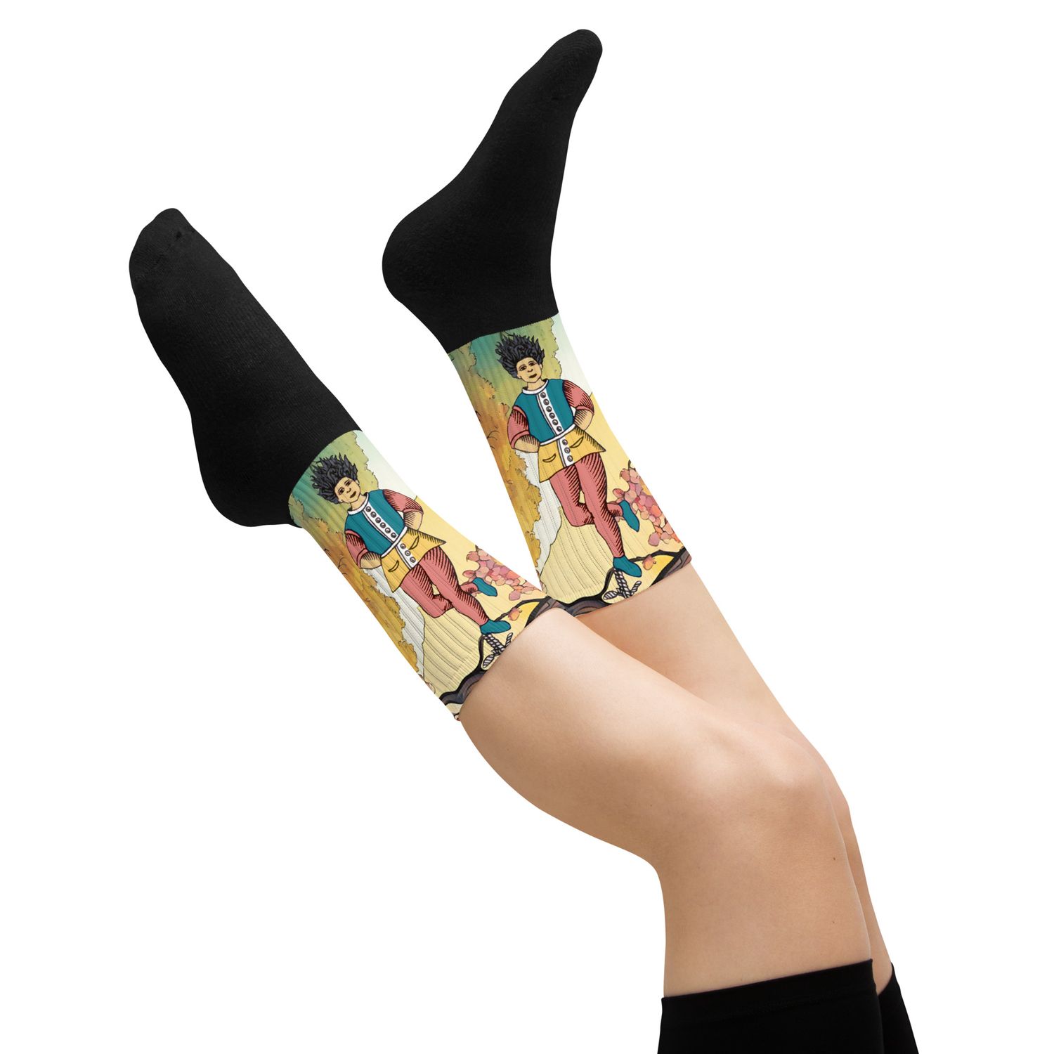 Chaussettes &quot;Pendu dans les bois&quot;