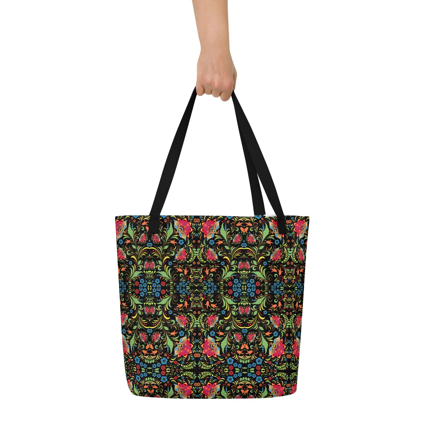 Tote bag avec poche &quot;Helena&quot; version black