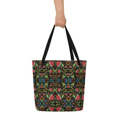 Tote bag avec poche &quot;Helena&quot; version black