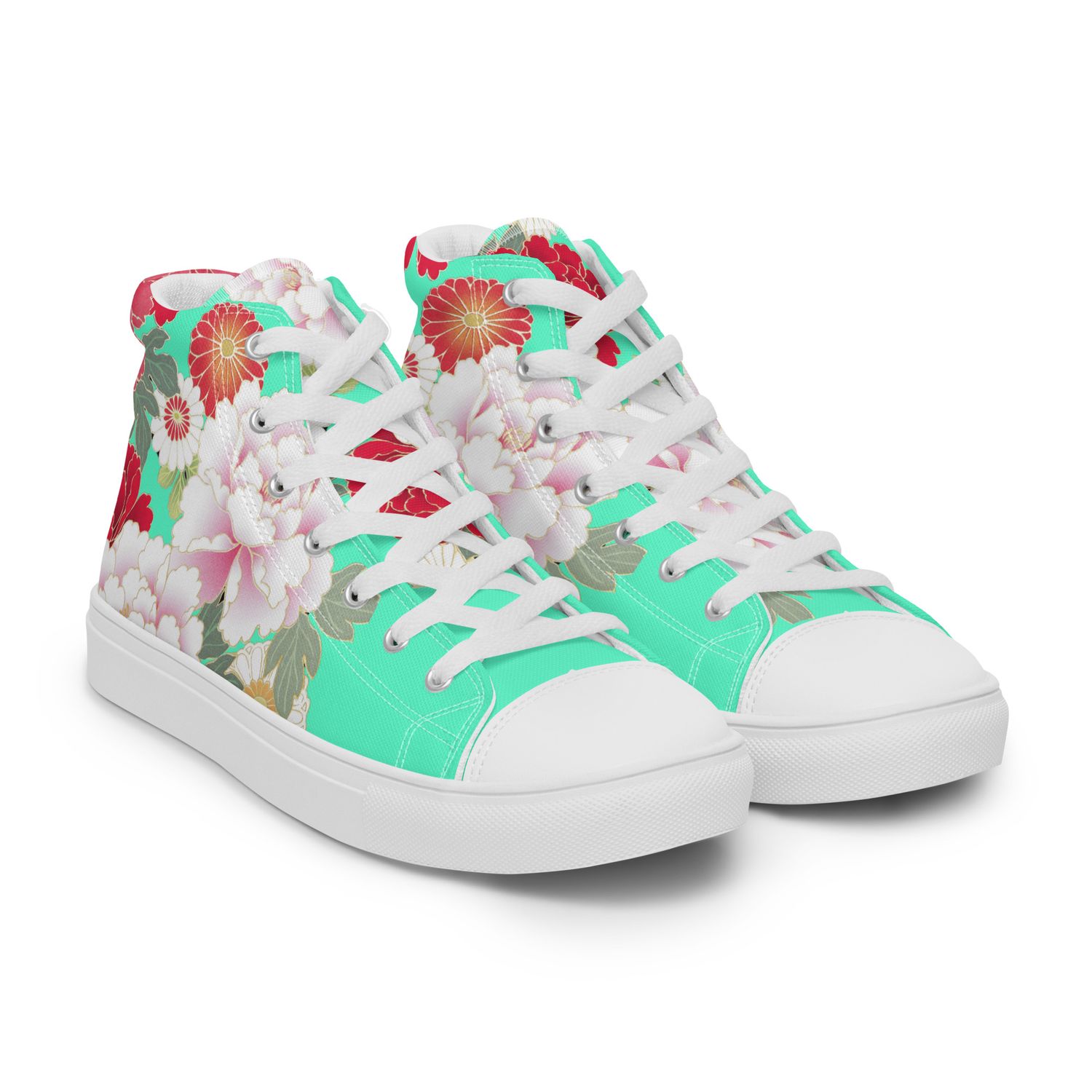 Chaussures Ukyoé Tarot fleuries (pointures homme)
