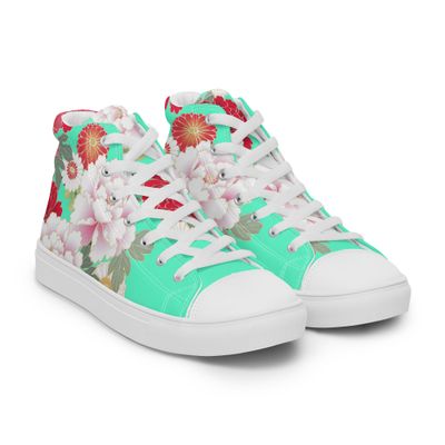 Chaussures Ukyoé Tarot fleuries (pointures homme)