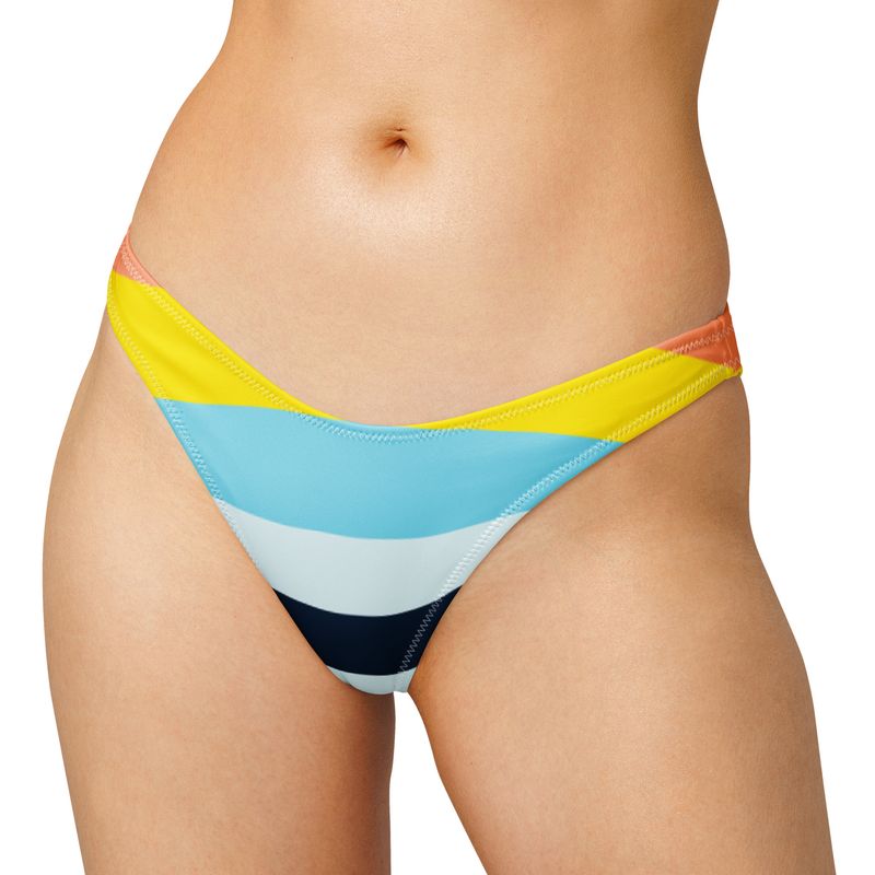 Bas de maillot échancré